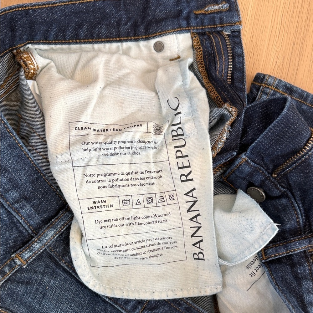 Banana Republic Men’s Indigo Slim Jeans – Size 31 - Picture 12 of 13